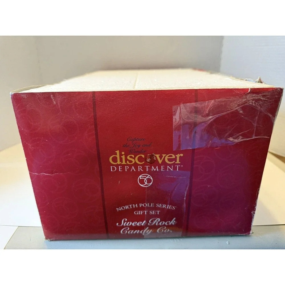 Department 56‎ Sweet Rock Candy Co Complete North Pole Series 56725 w Candy Road - Picture 6 of 16